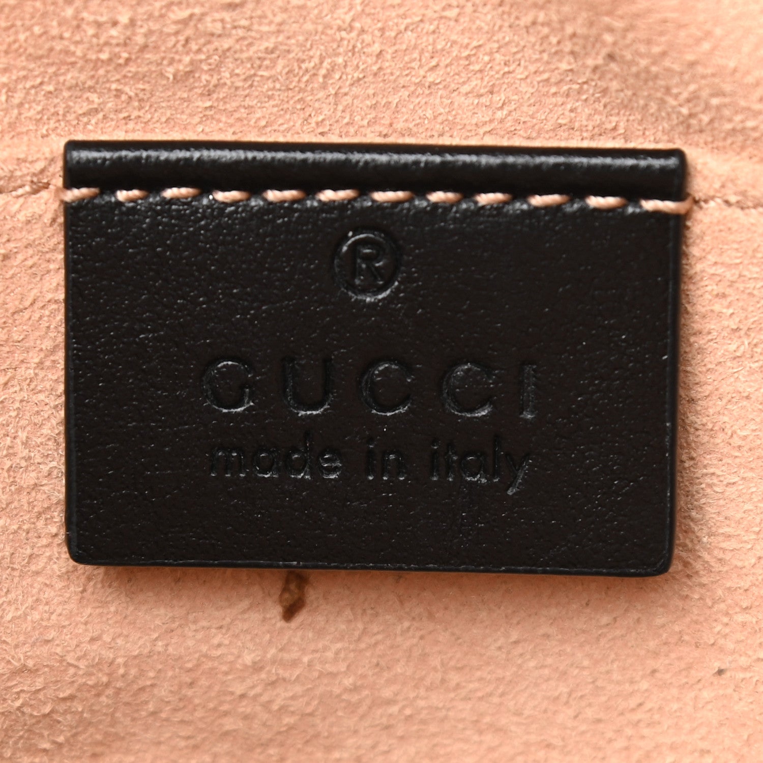 Gucci Calfskin Matelasse Small GG Marmont Chain Shoulder Bag Black 6 of 11
