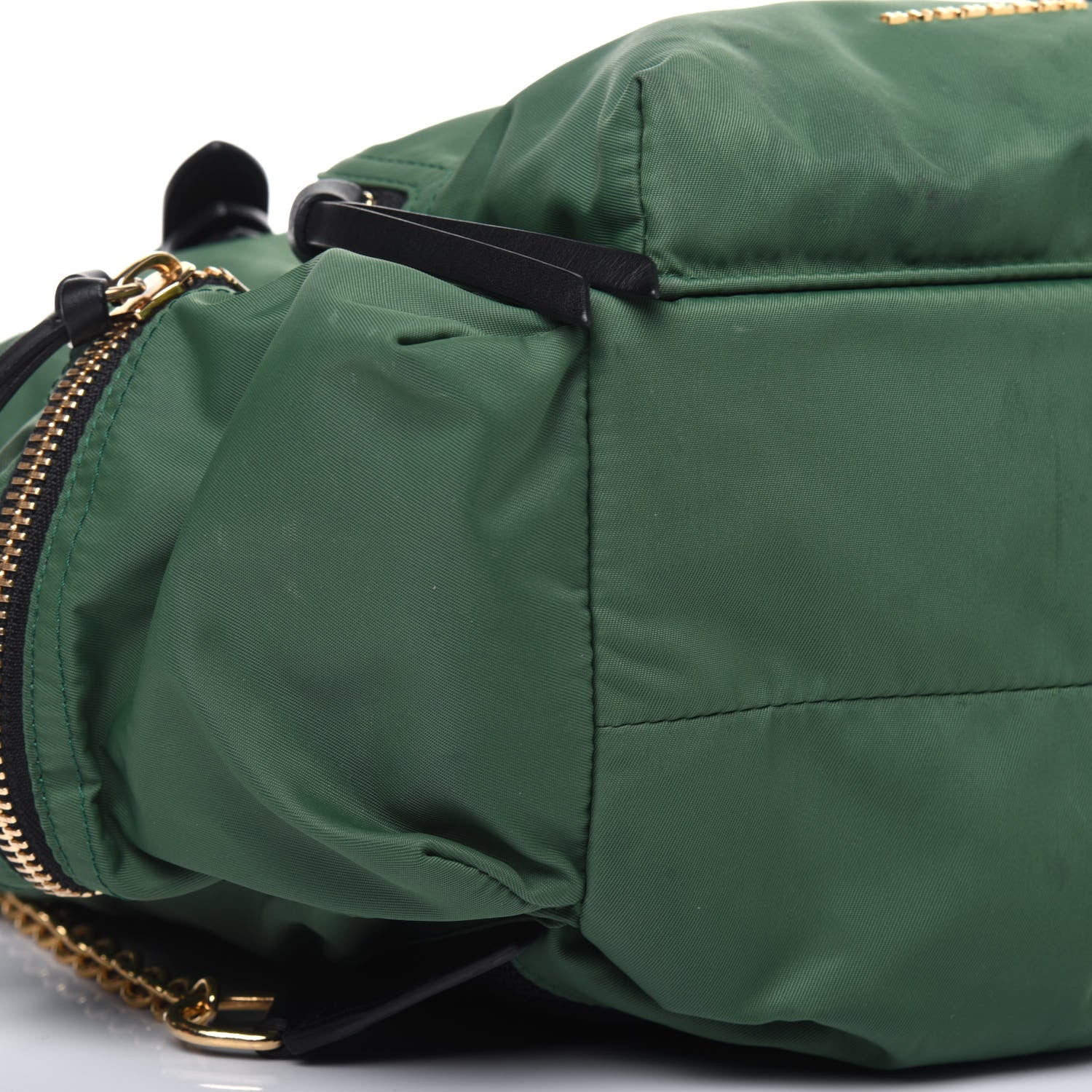 Burberry Nylon Medium Rucksack Backpack Green 8 of 9