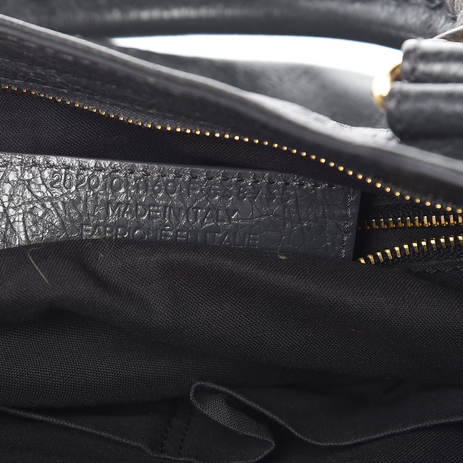 Balenciaga Agneau Giant 12 Gold Hardware Velo Gris Fossile Anthracite 7 of 12