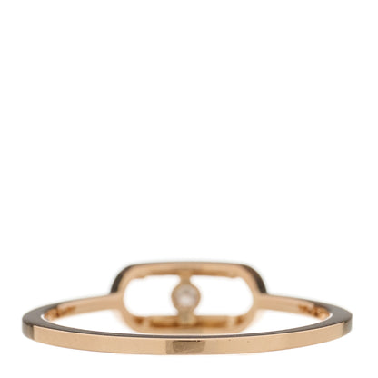 Messika 18K Rose Gold Diamond Move Uno Ring 55 7.25 3 of 5