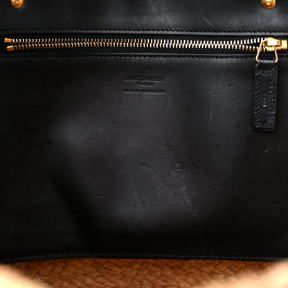 Saint Laurent Raffia Calfskin Medium Panier Tote 9 of 11
