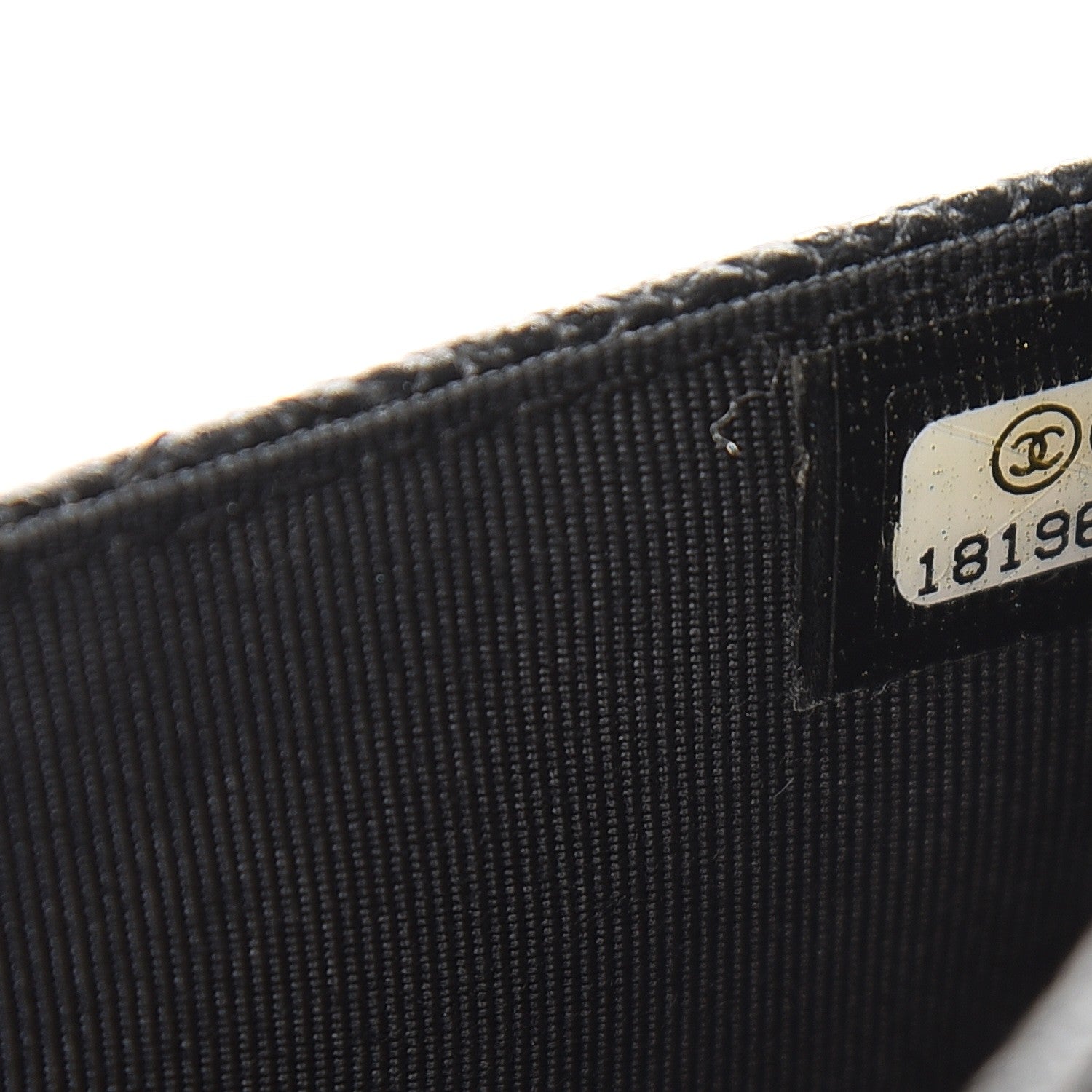 Chanel Caviar Quilted Wallet On Chain WOC Black 8 of 12