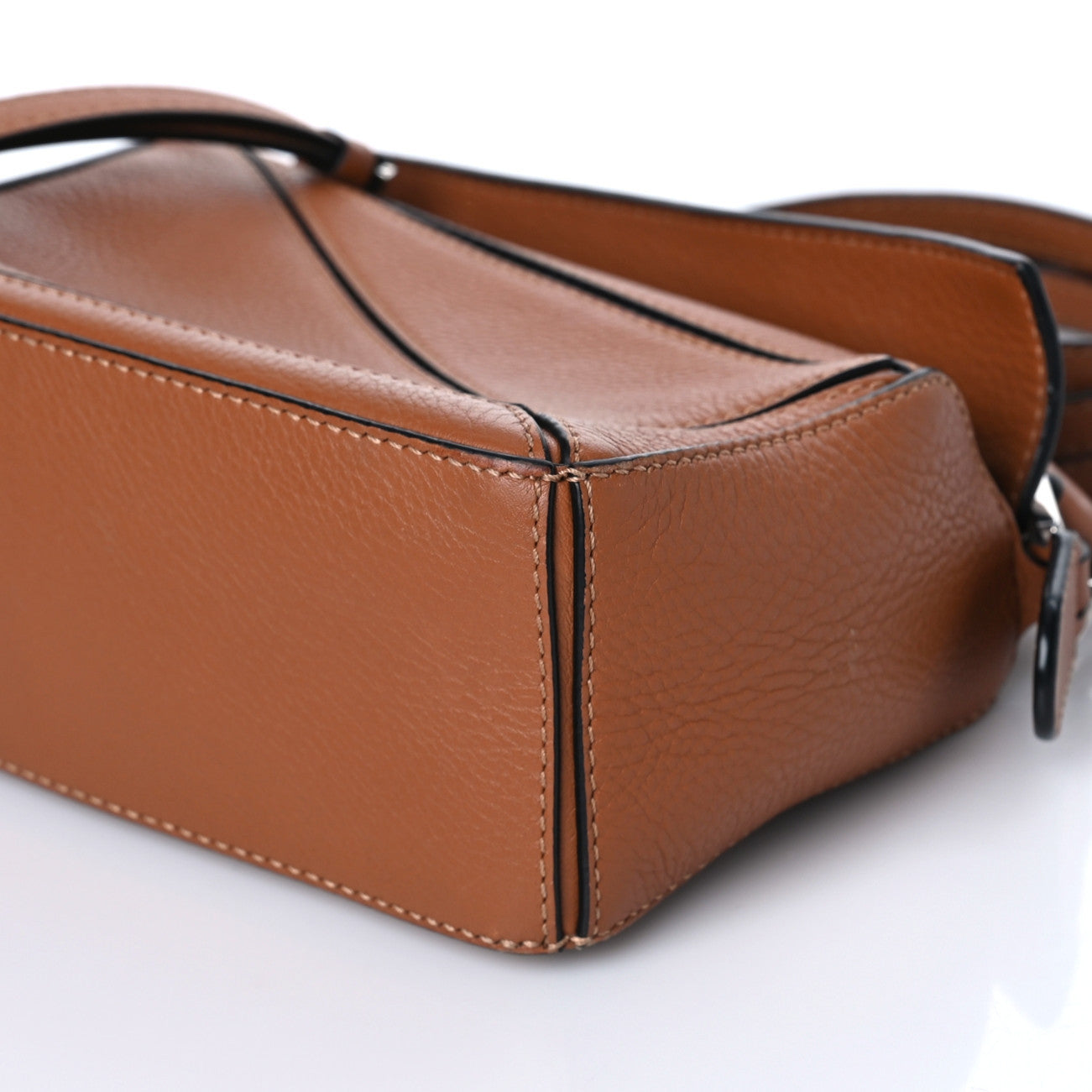Calfskin Mini Puzzle Bag Tan
