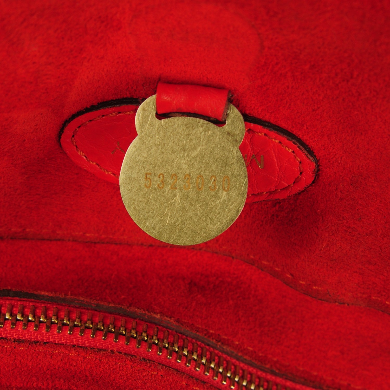 Mulberry Shiny Grain Bayswater Flame 9 of 9