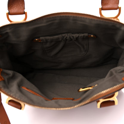 Chloe Calfskin Medium Marcie Satchel Tan 5 of 14
