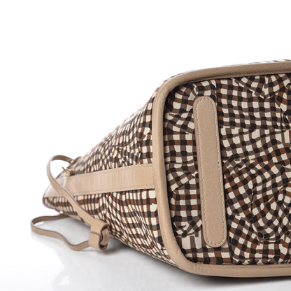 MCM Visetos Medium Liz Reversible Shopper Tote Beige 17 of 20