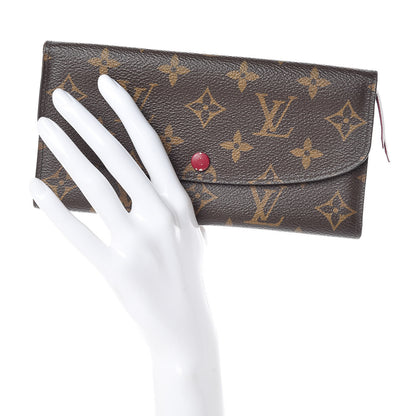 Louis Vuitton Monogram Emilie Wallet Fuchsia 2 of 10