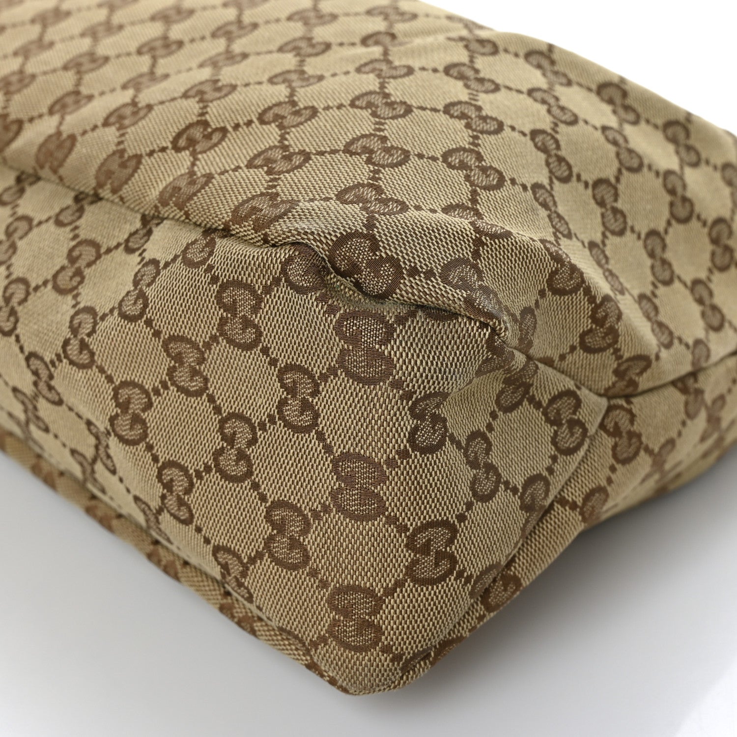 Gucci Monogram Medium Horsebit Chain Hobo Dark Brown 9 of 9