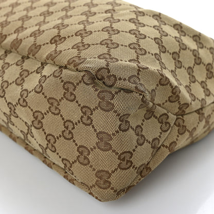 Gucci Monogram Medium Horsebit Chain Hobo Dark Brown 9 of 9