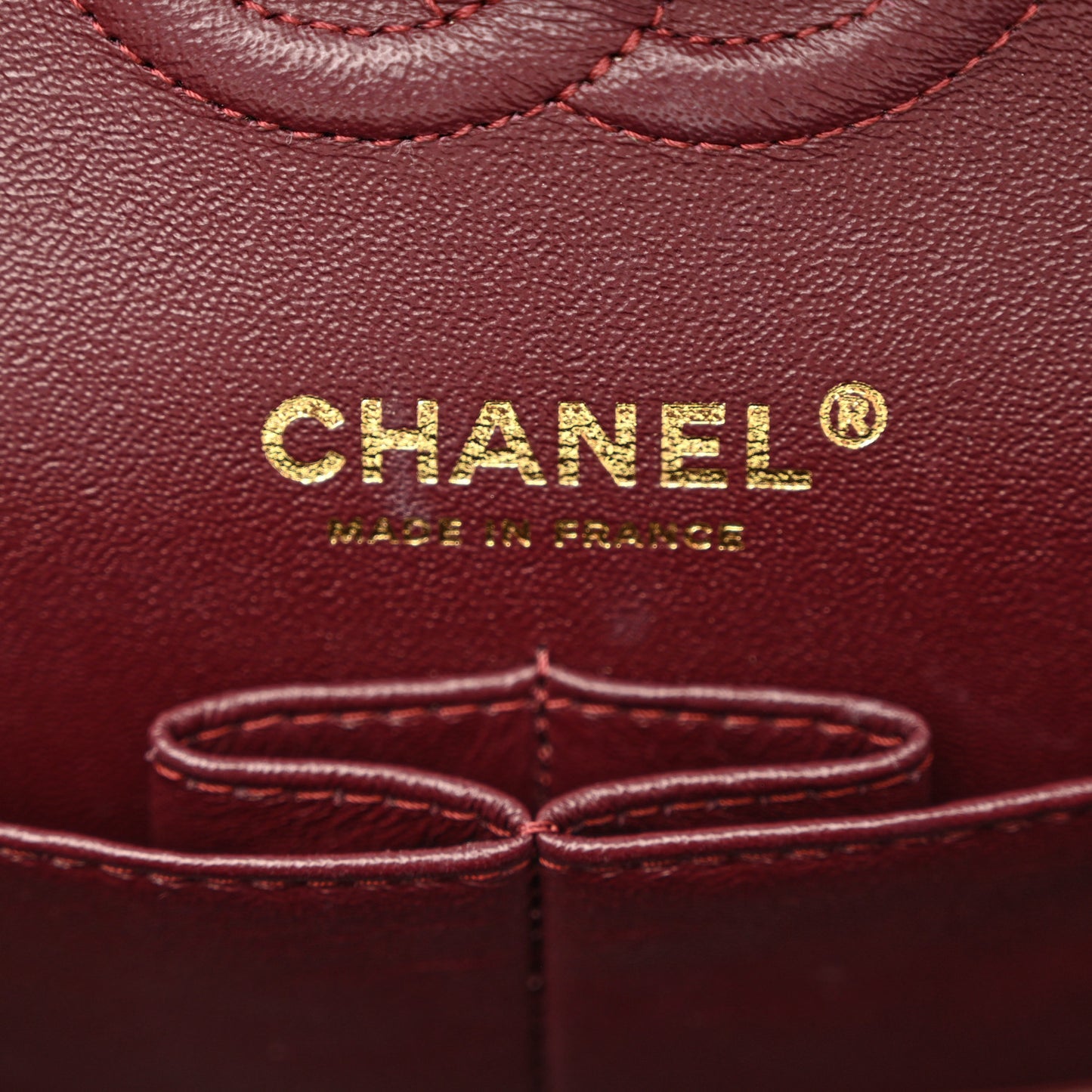 Lambskin Quilted Small Double Flap Black