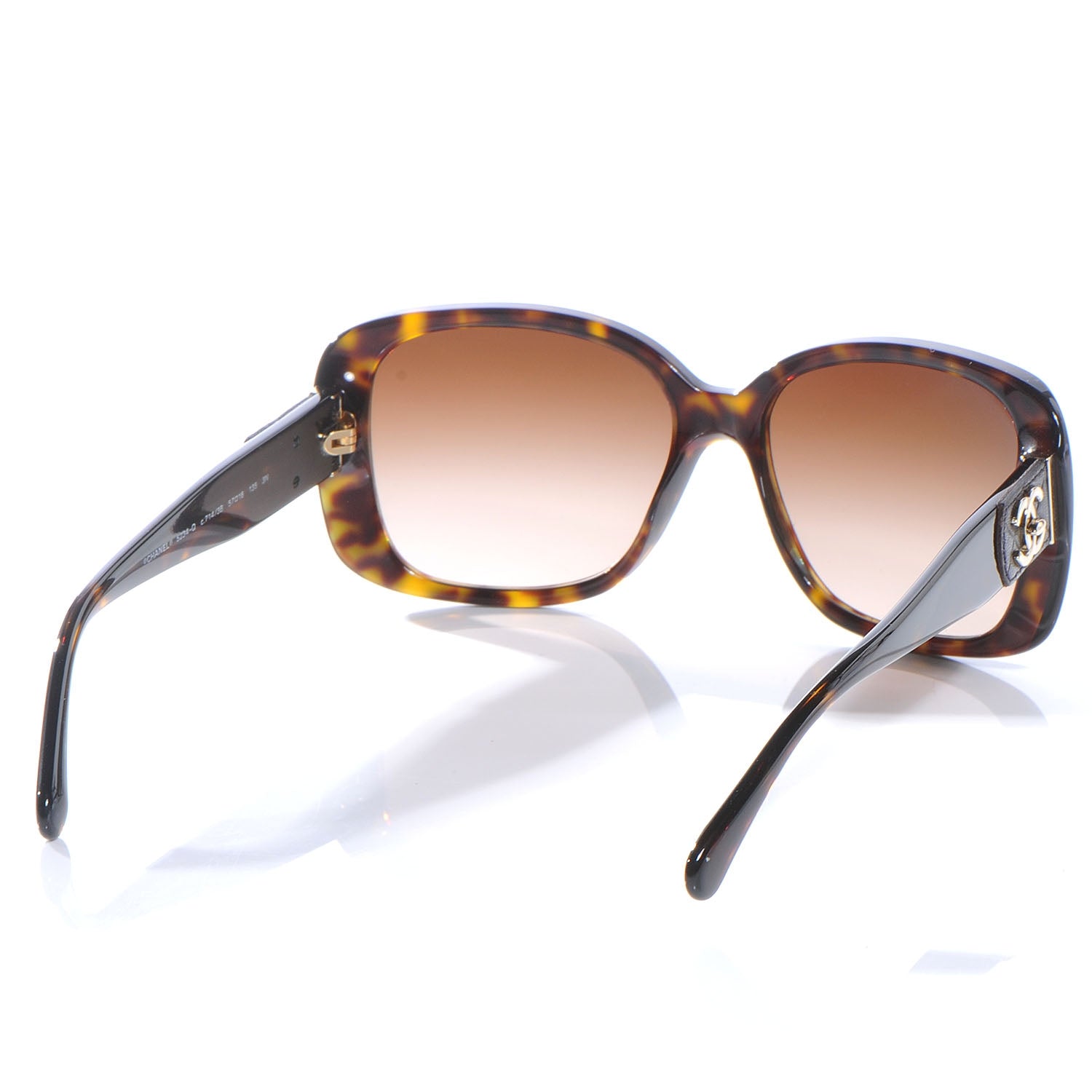 Chanel CC Turnlock Sunglasses 5234 Q Tortoise 2 of 5