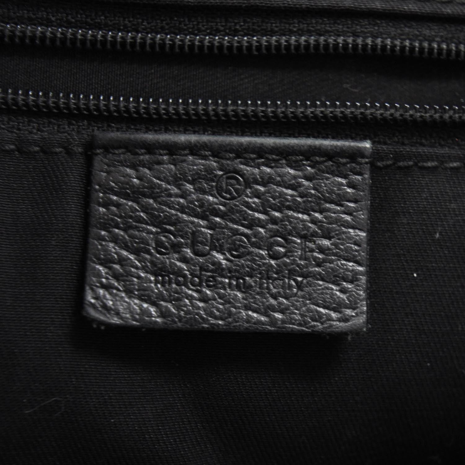 Gucci Monogram Abbey Medium Tote Black 8 of 10