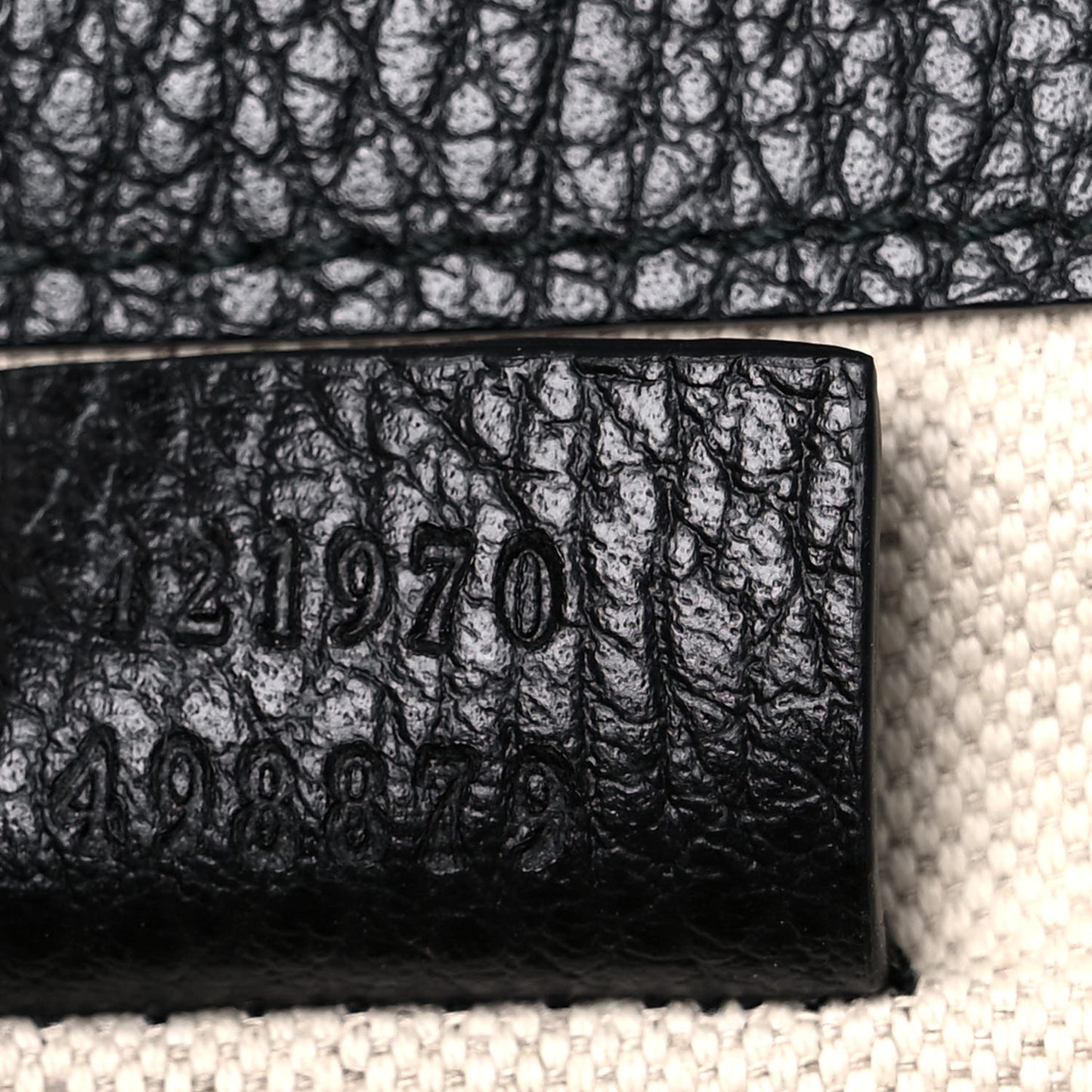 Calfskin Mini Dionysus Shoulder Bag Black