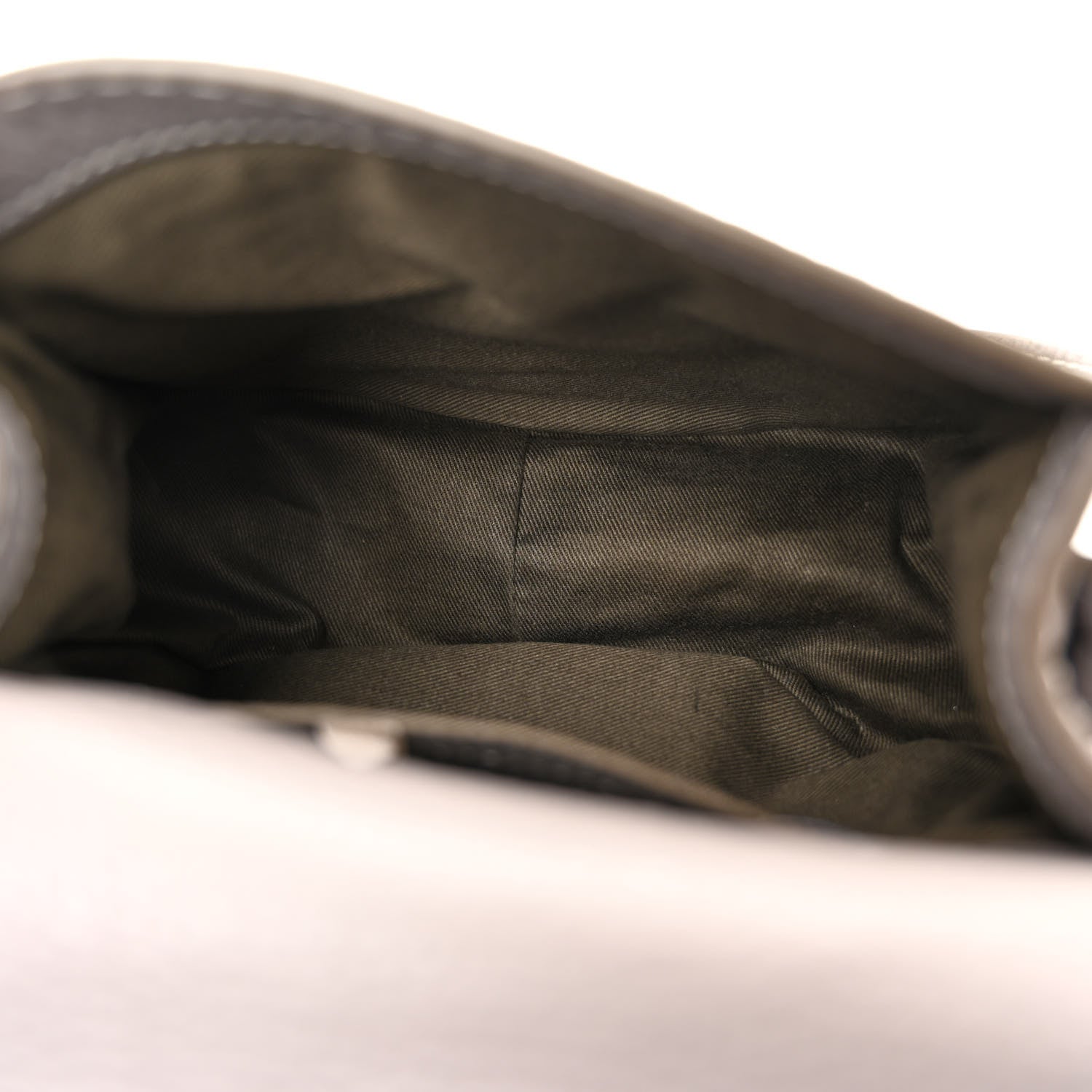 Chloe Grained Calfskin Small Marcie Saddle Bag Cashmere Grey 5 of 12