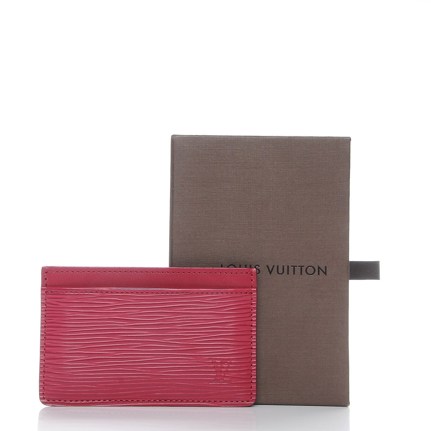 Epi Card Holder Fuchsia