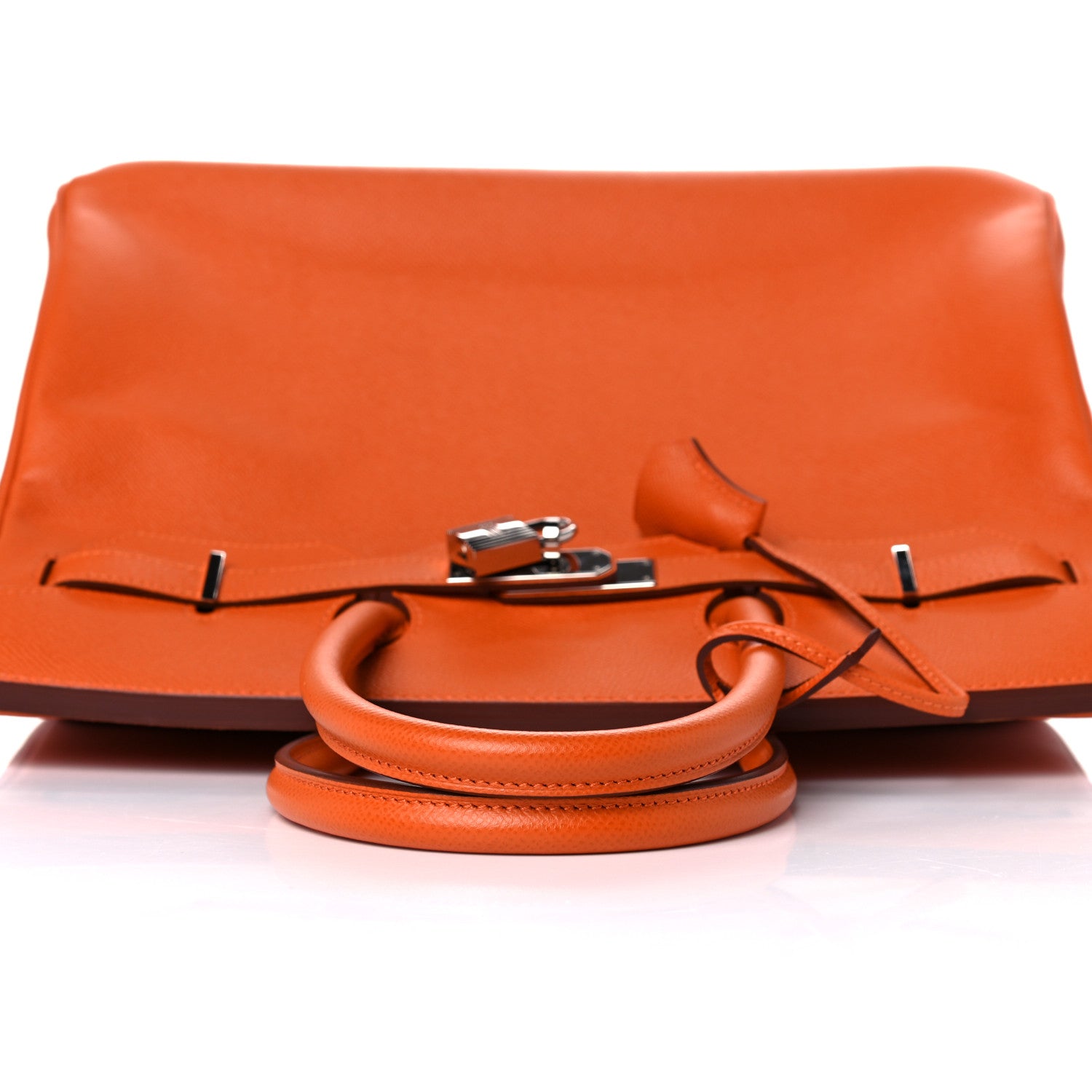 Hermes Epsom Birkin 35 Orange 19 of 34
