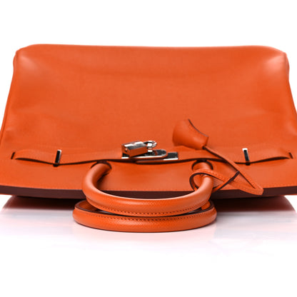 Hermes Epsom Birkin 35 Orange 19 of 34