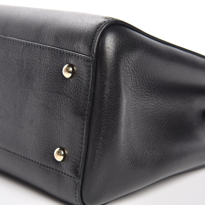 Chanel Grained Calfskin Small Neo Executive Shopper Tote Black 10 of 14