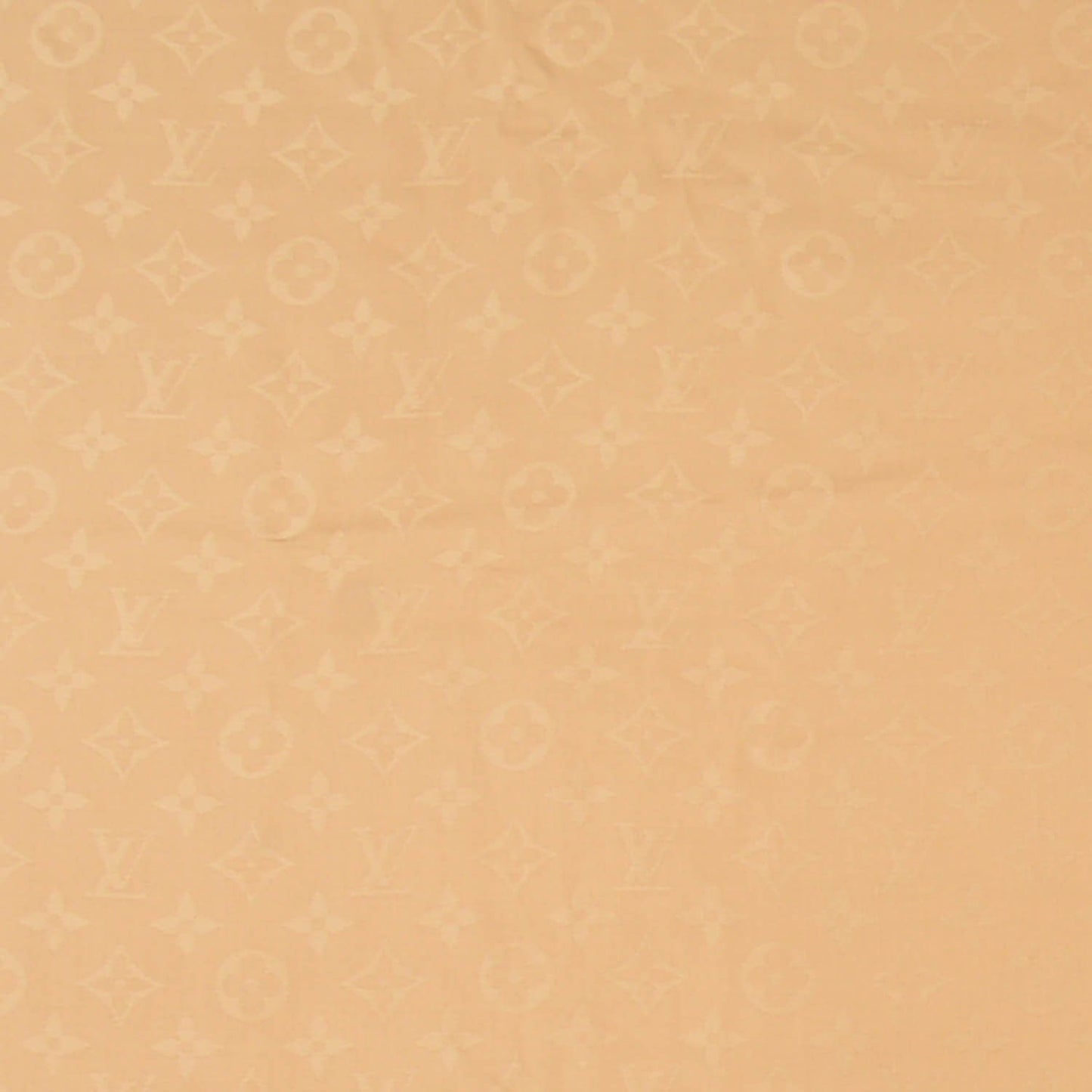 Silk Wool Monogram Shawl Beige