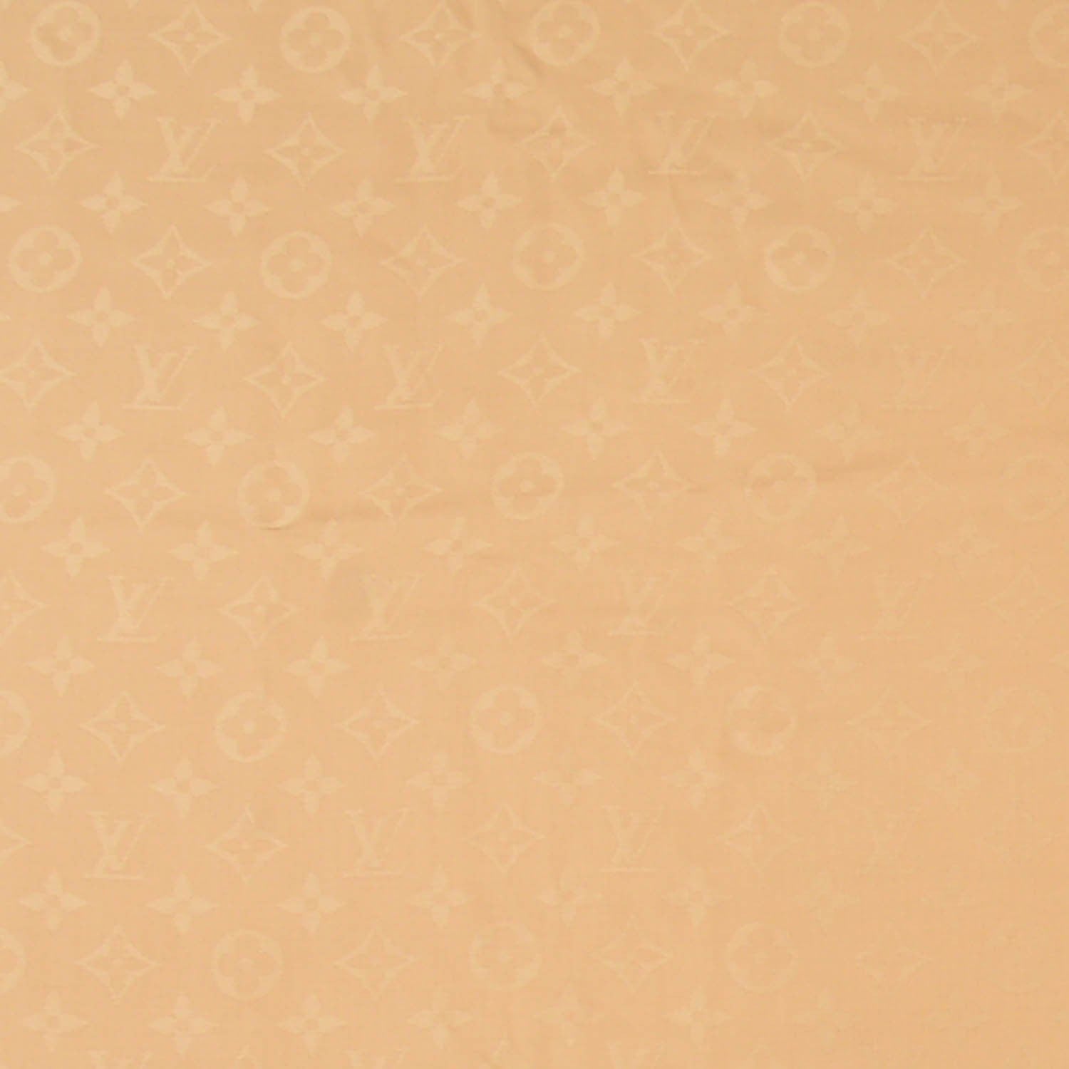 Louis Vuitton Silk Wool Monogram Shawl Beige 1 of 5