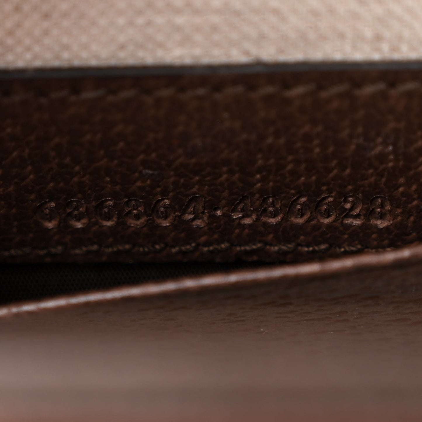 Monogram Jumbo GG Textured Dollar Calfskin Web Mini Bamboo 1947 Top Handle Bag Camel Ebony New Acero