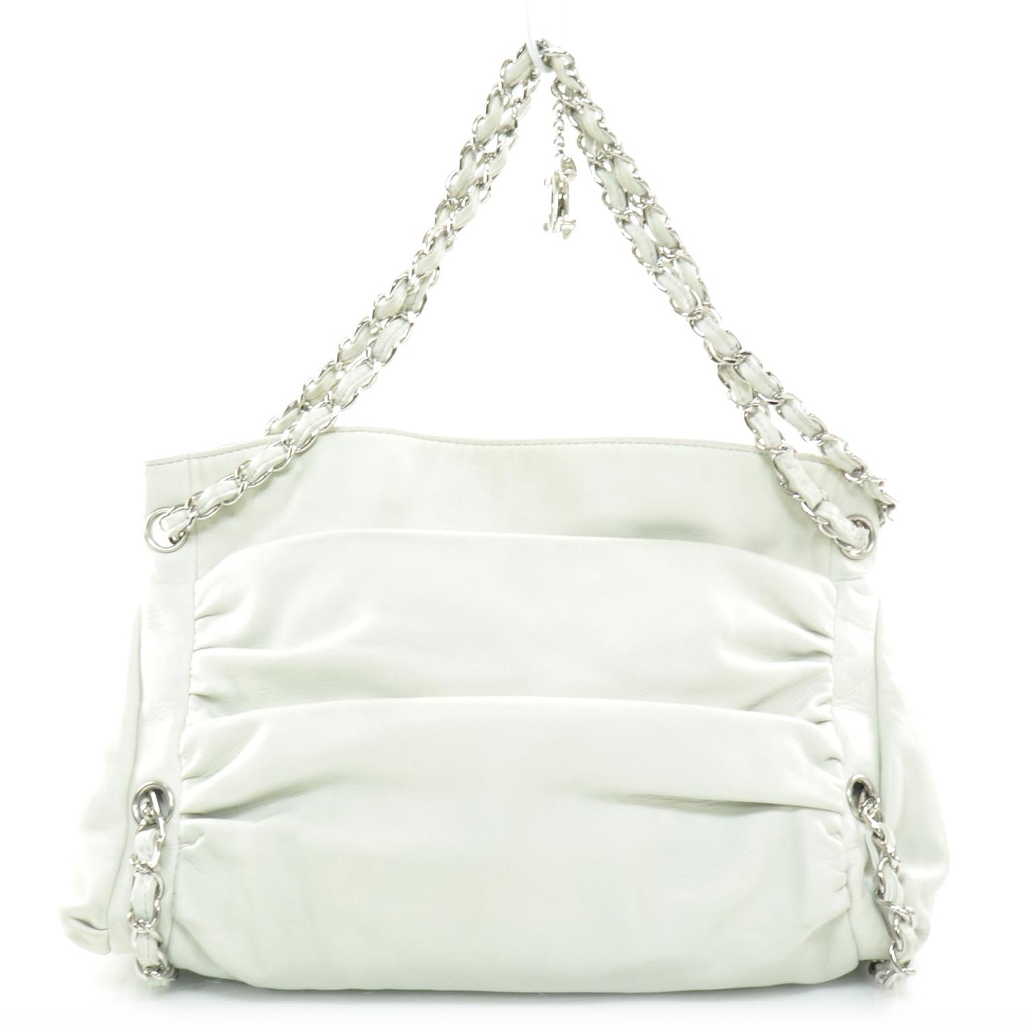Lambskin Sharpei Large Bag Light Green Mint