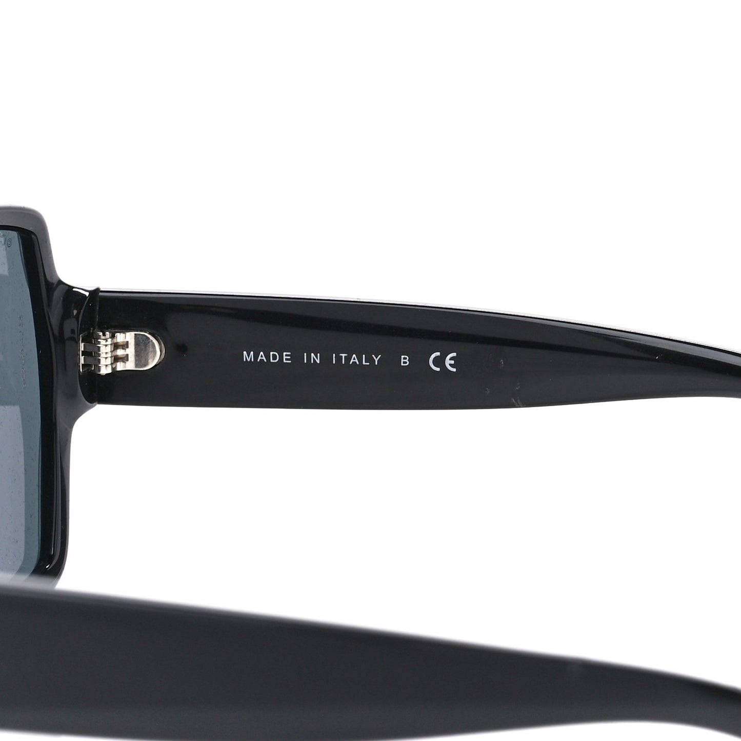 Acetate Square CC Sunglasses 5385 Black