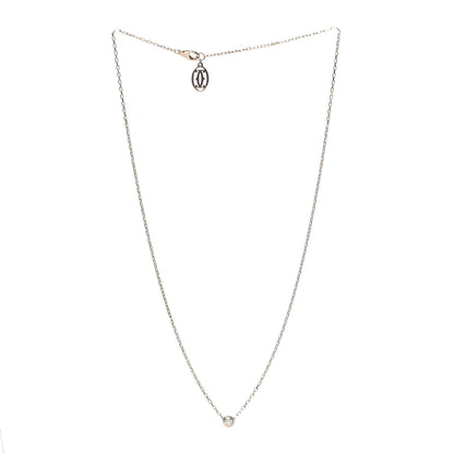 Cartier 18K Pink Gold Diamond SM D'Amour Pendant Necklace 3 of 6
