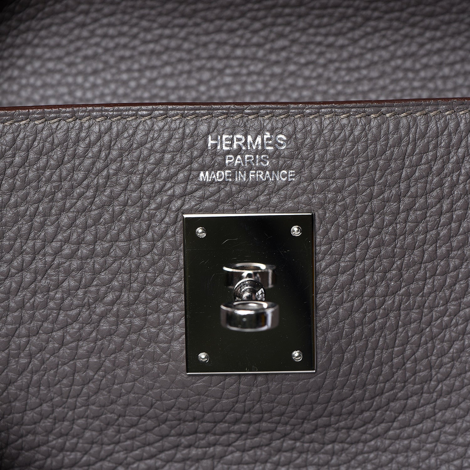 Hermes Togo Kelly Retourne 40 Etain 28 of 42
