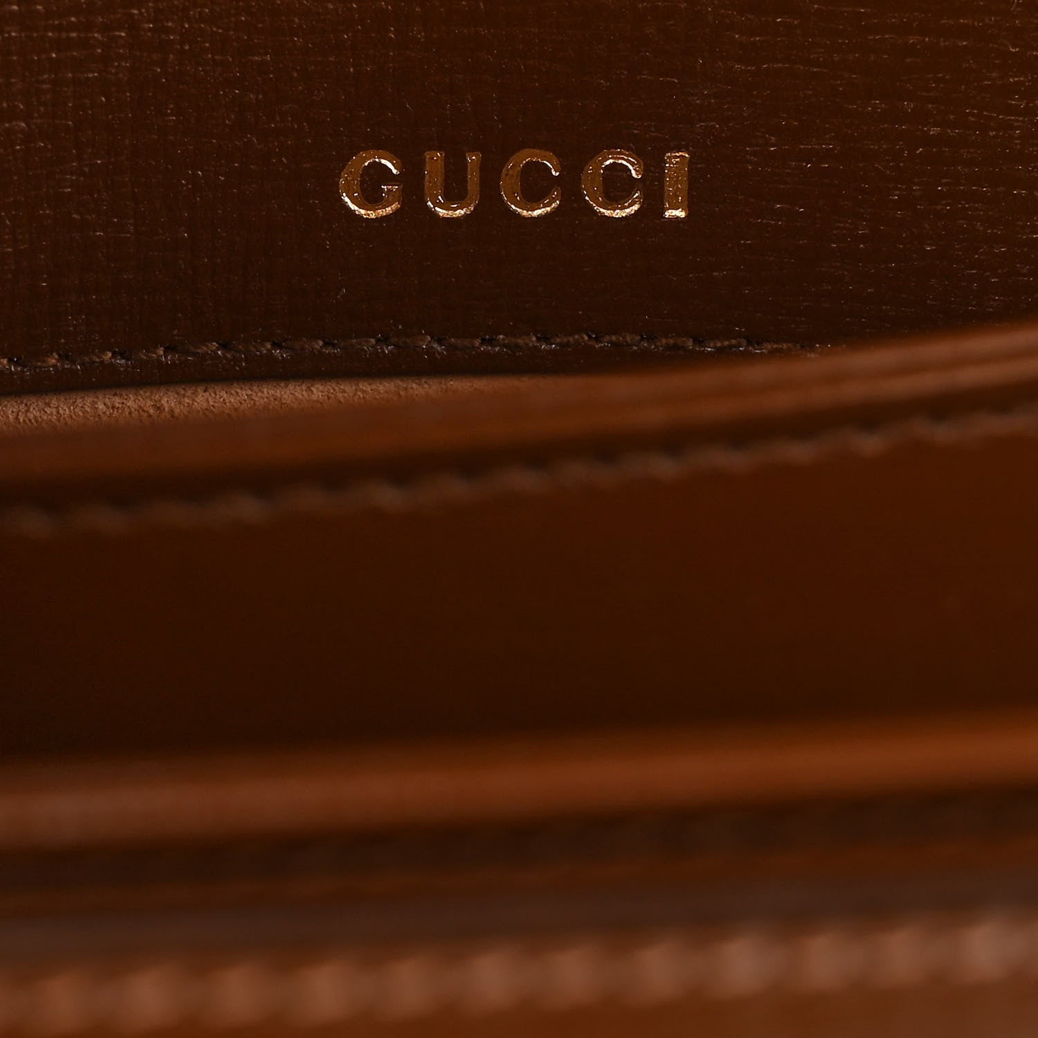 Gucci Azalea Calfskin Horsebit 1955 Shoulder Bag Brown Sugar 7 of 12