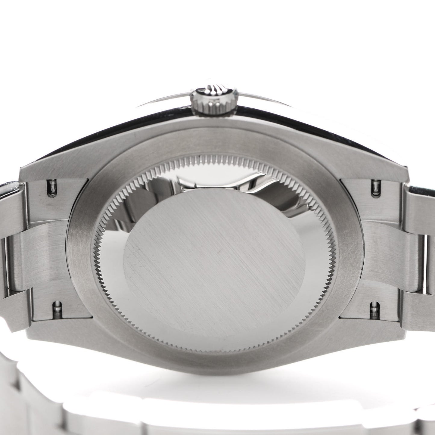 Stainless Steel 41mm Oyster Perpetual Watch Coral Red 124300