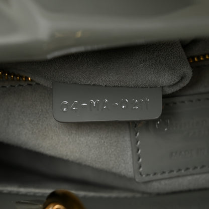 Christian Dior Patent Cannage Small Lady Dior Grey 7 of 13