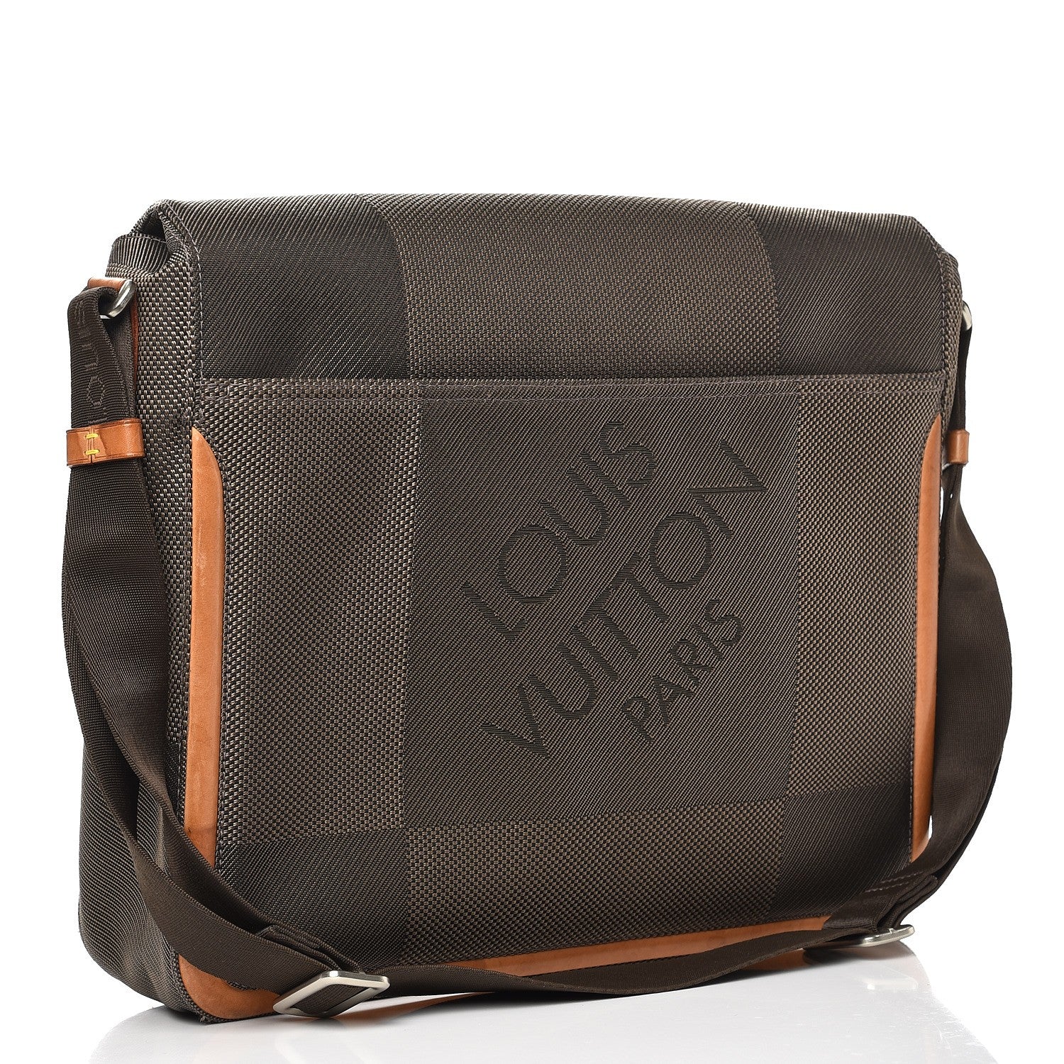 Louis Vuitton Damier Geant Messenger Bag Terre 3 of 14