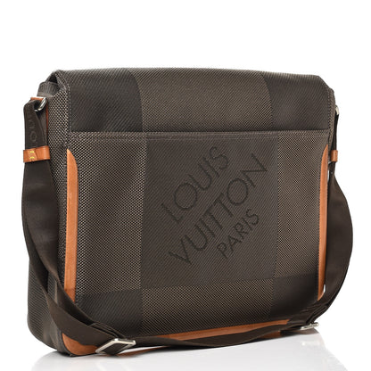 Louis Vuitton Damier Geant Messenger Bag Terre 3 of 14