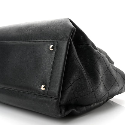 Chanel Caviar Large Executive Cerf Shopper Tote Black 10 of 10