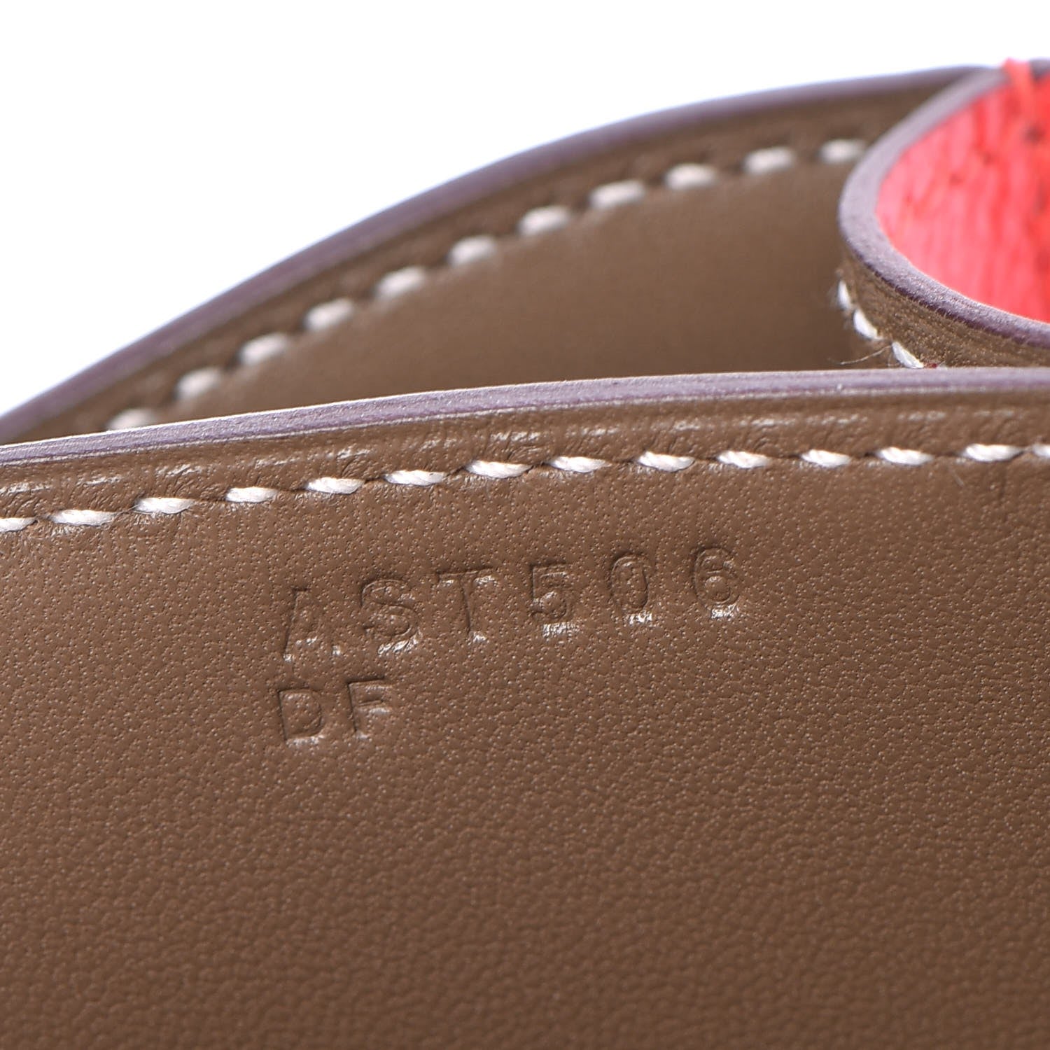 Hermes Epsom Horseshoe Constance 18 Rouge Tomate Etoupe 7 of 16