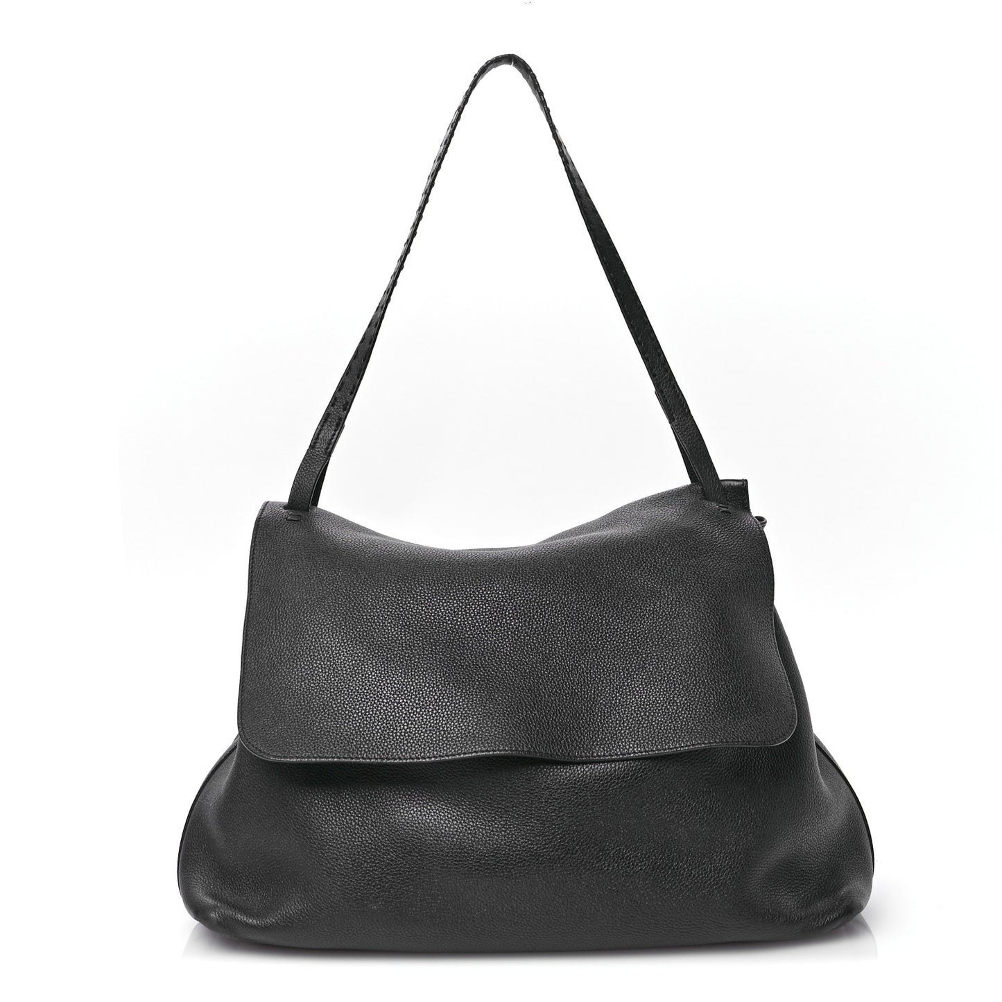 Grained Calfskin Sidekick Black