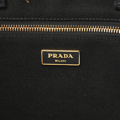 Prada Canapa Camouflage Tote  Pink Brown 6 of 14