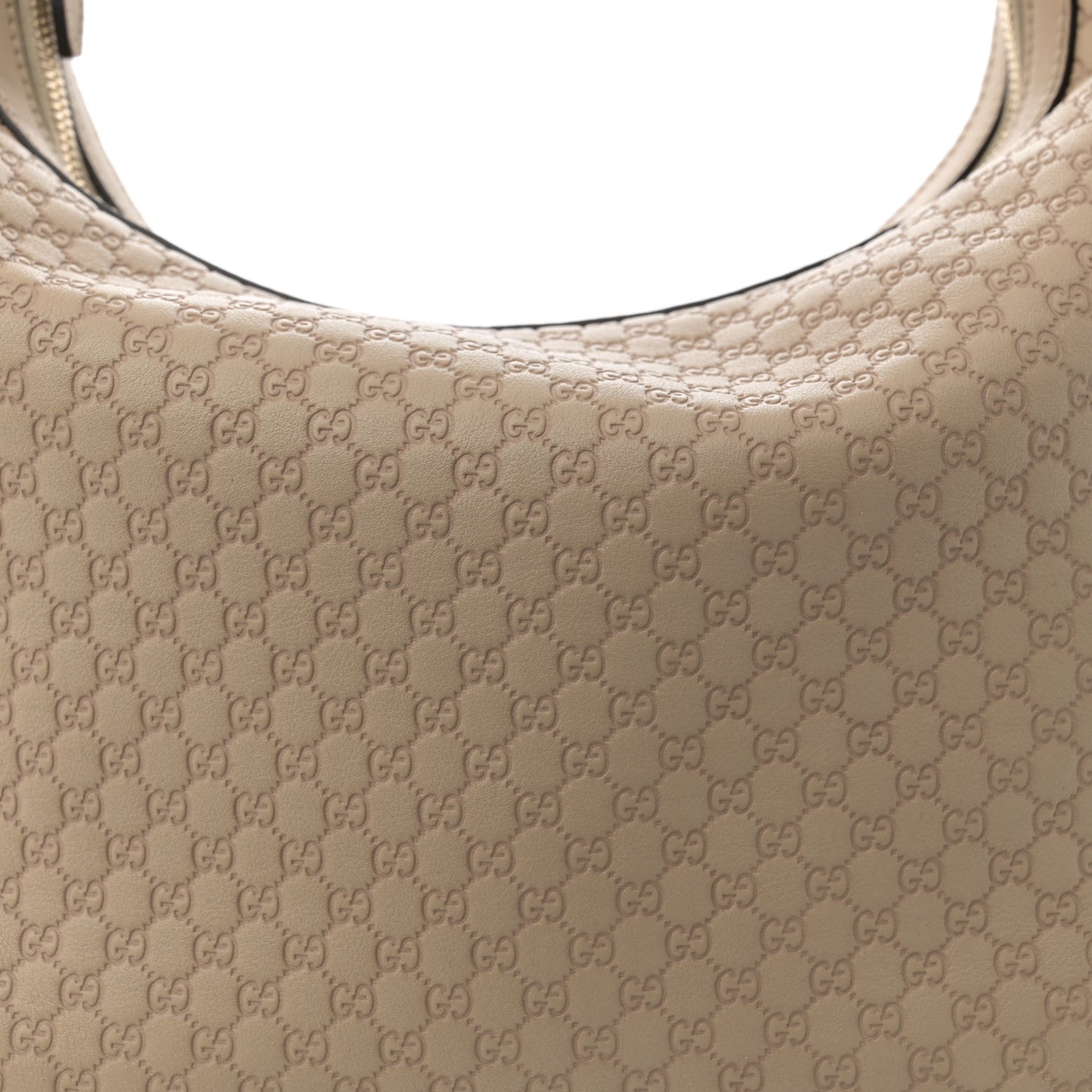 Guccissima Medium Nice Hobo Beige