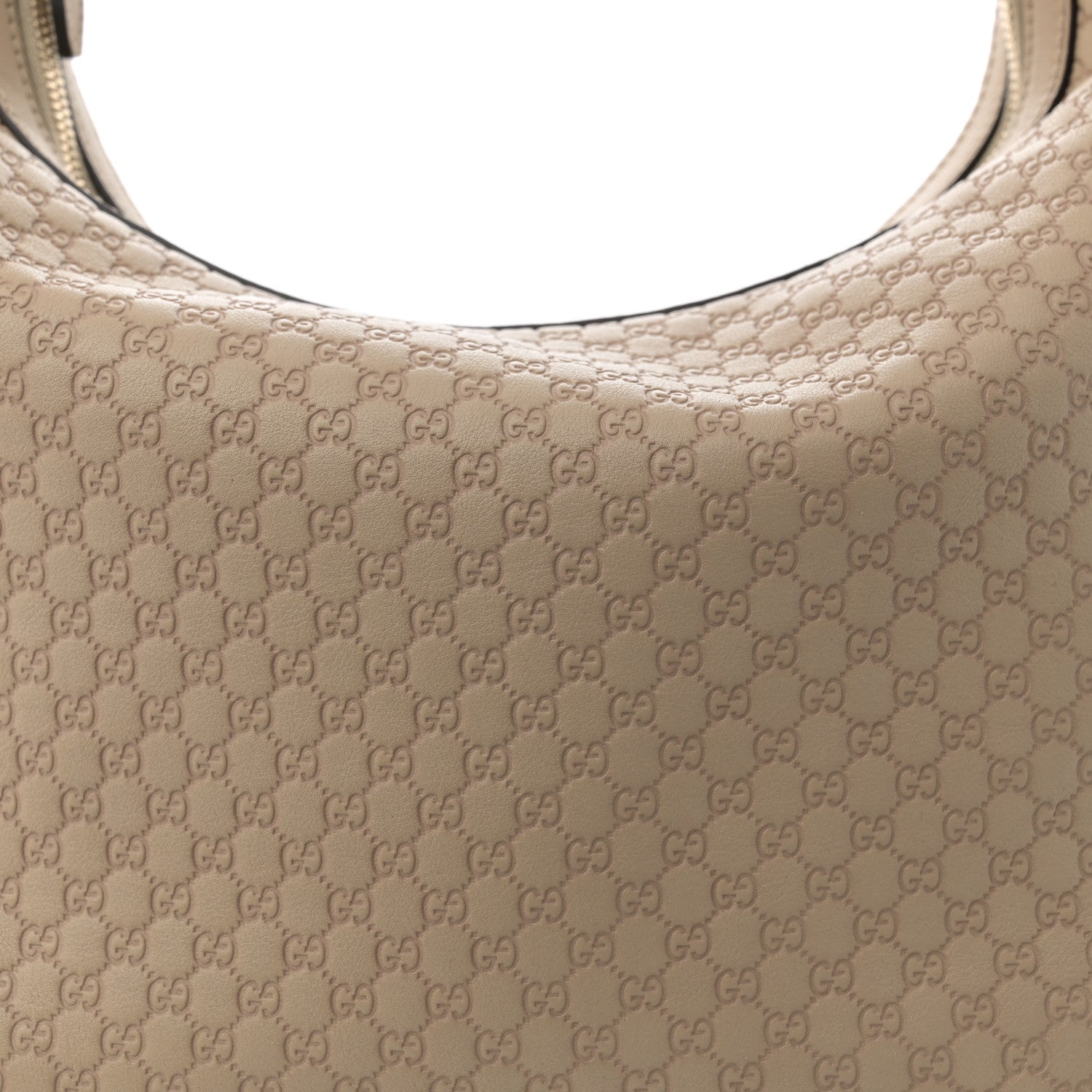Gucci Guccissima Medium Nice Hobo Beige 8 of 11