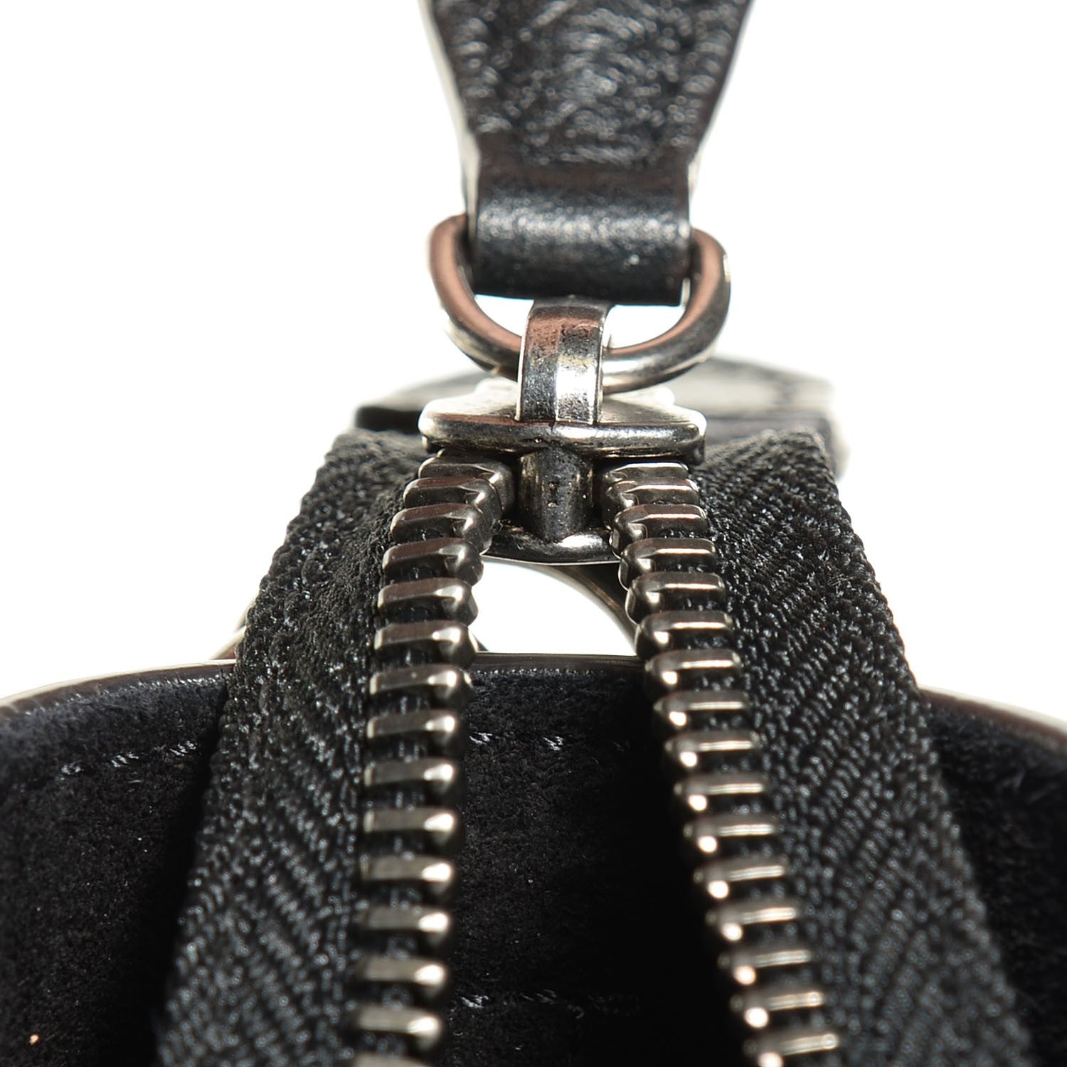 Celine Drummed Calfskin Nano Luggage Black 10 of 10