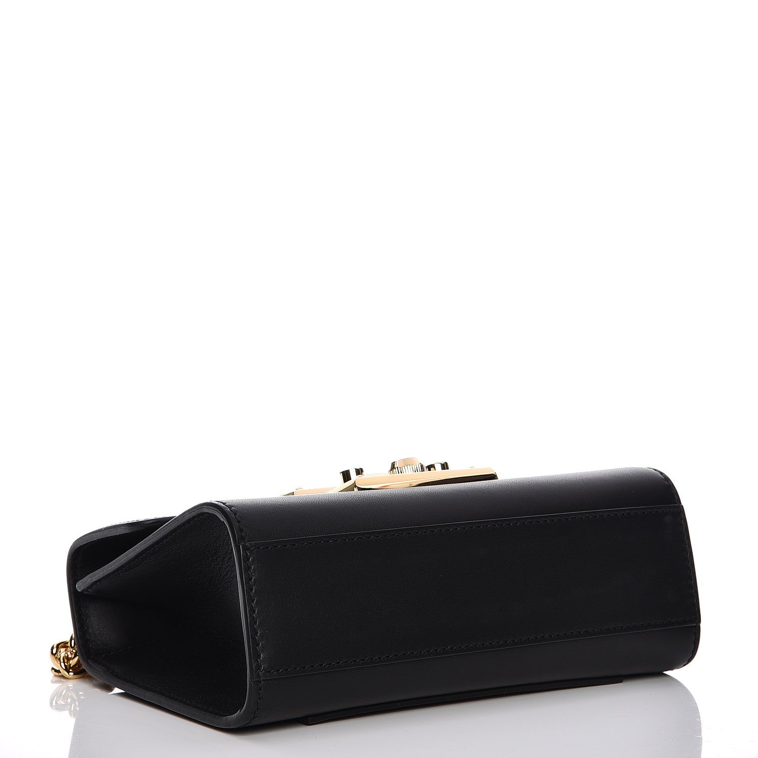 Gucci Calfskin Small Padlock Shoulder Bag Black 4 of 9