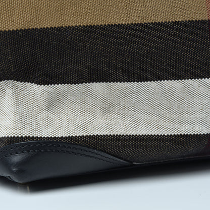 Burberry Canvas Mega Check Medium Maidstone Black 13 of 13