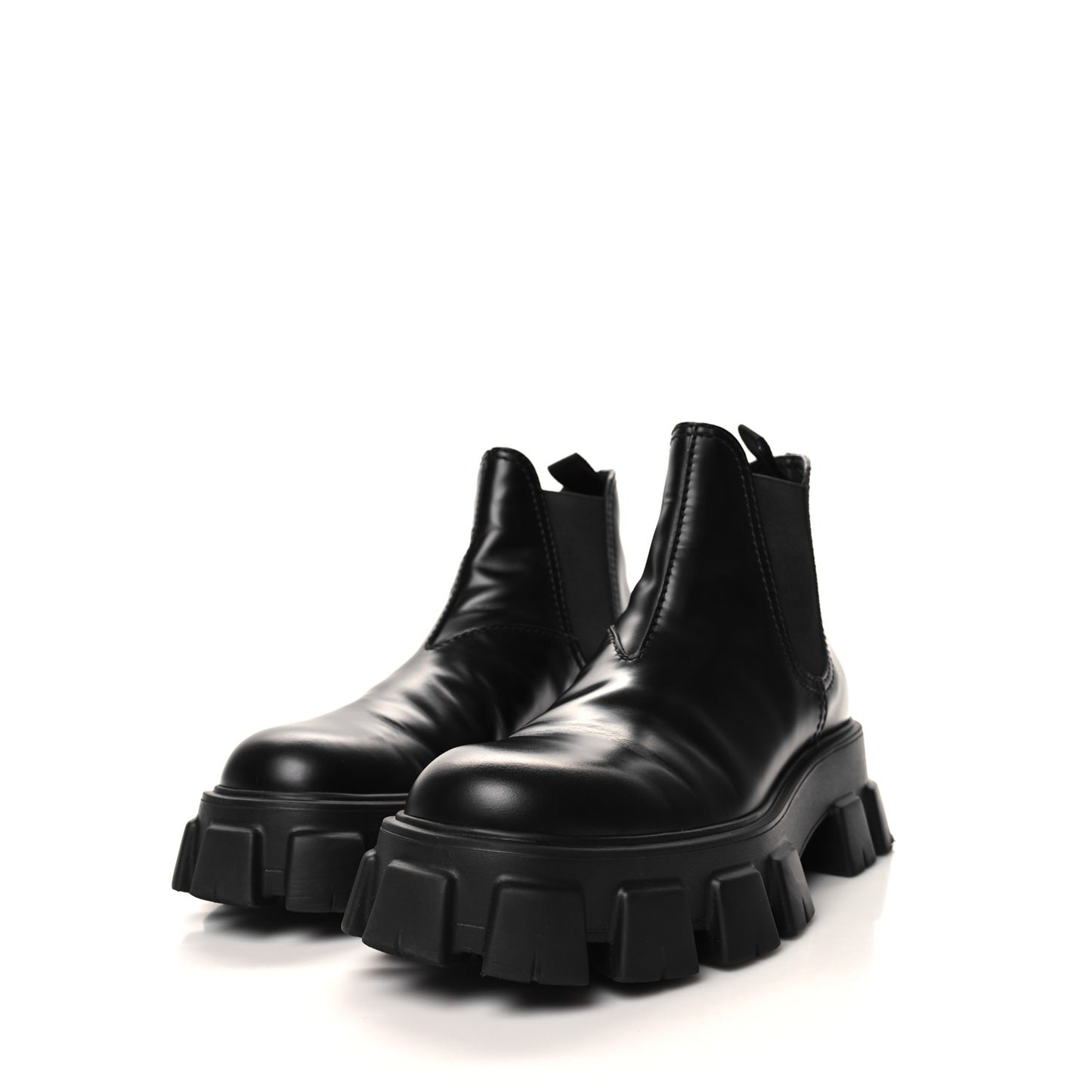 Spazzolato Rois Mens Monolith Chelsea 55mm Ankle Boots 9 Black