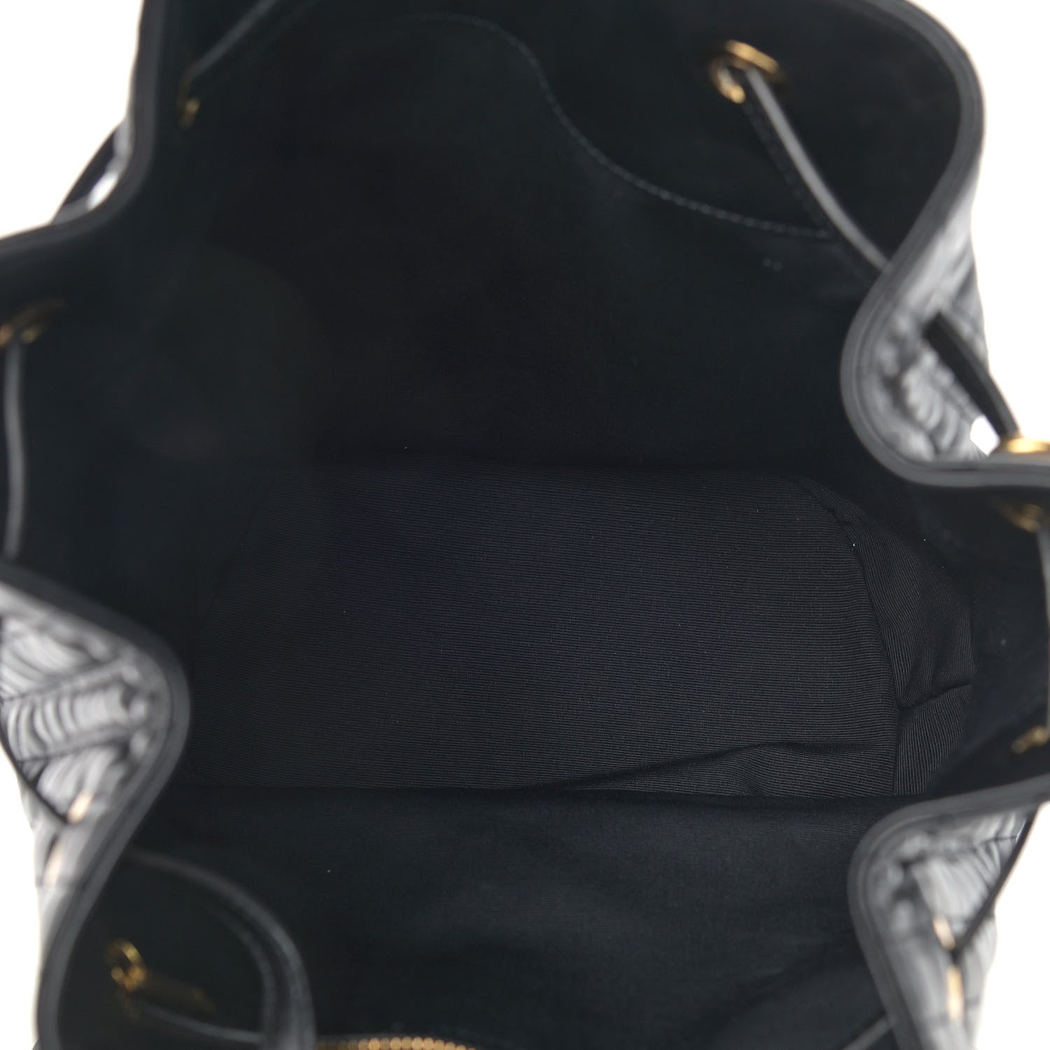 Celine Calfskin Quilted Small C Backpack Black 5 of 12