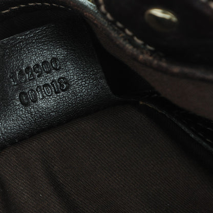 Gucci Monogram Small Pelham Shoulder Bag Dark Brown 7 of 7