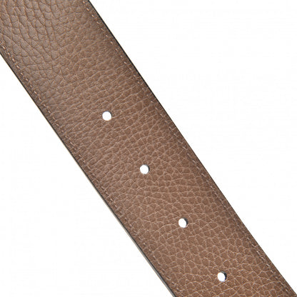 Gucci Calfskin 1973 Reversible Belt 105 42 Black Brown 5 of 5