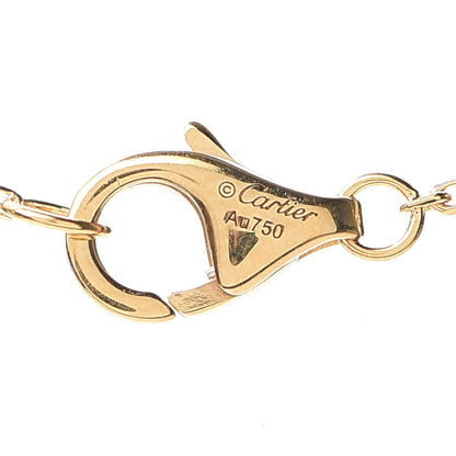 Cartier 18K Yellow Gold Diamond Mother of Pearl XS Amulette de Cartier Pendant Necklace 5 of 7