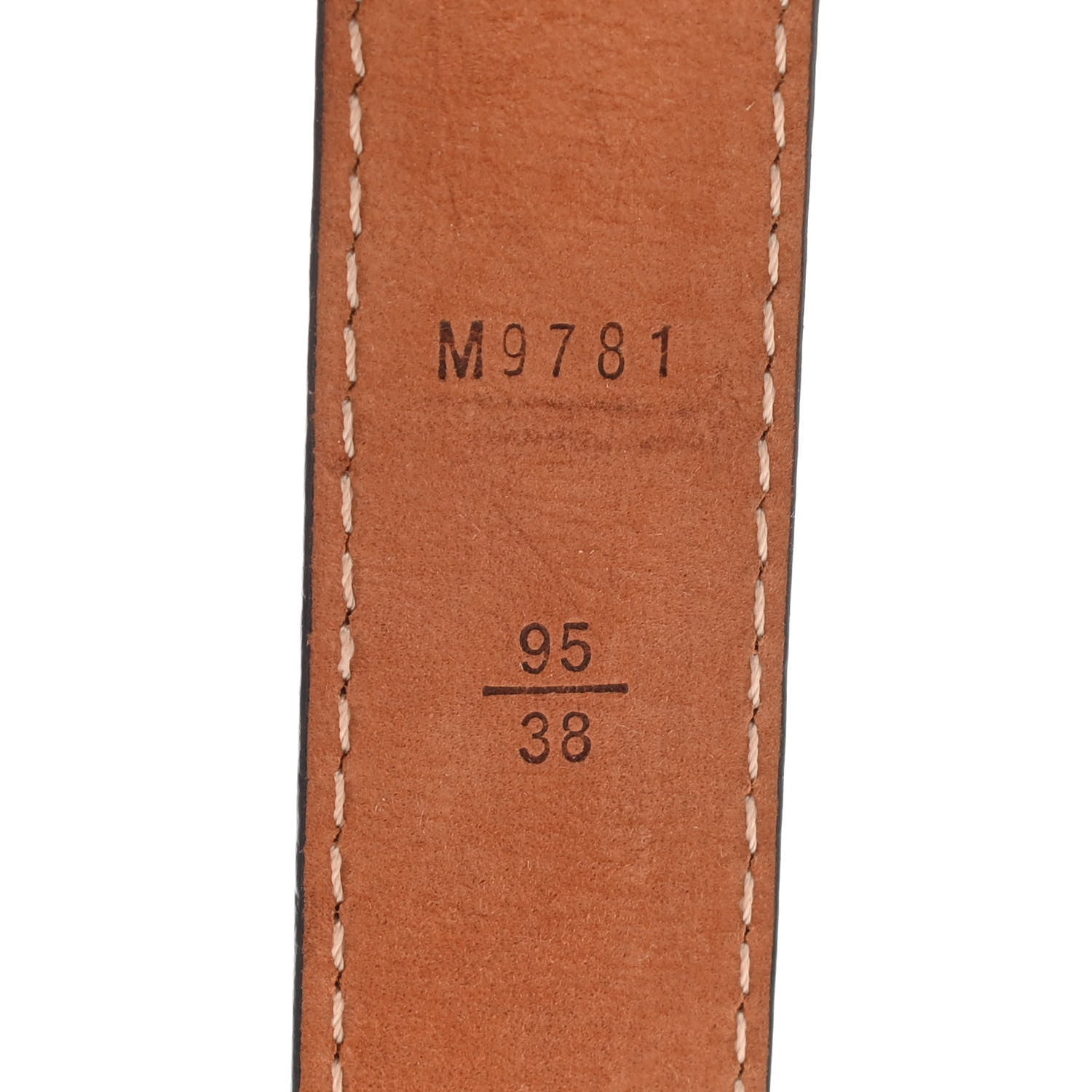 Louis Vuitton Mini Monogram 25mm LV Initiales Belt 95 38 6 of 7