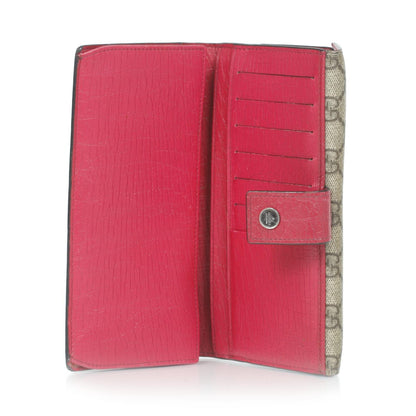 Gucci GG Plus Monogram Ladies GG Continental Wallet Red 6 of 13